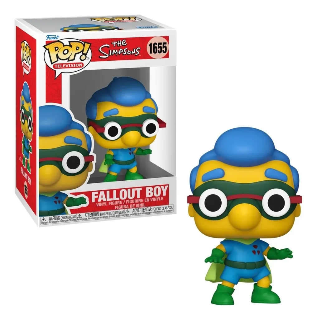 Funko Pop! The Simpsons - Milhouse como Fallout Boy #1203