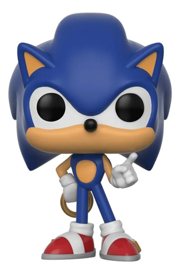 Funko POP Games: Sonic The Hedgehog - Sonic com Anel #283
