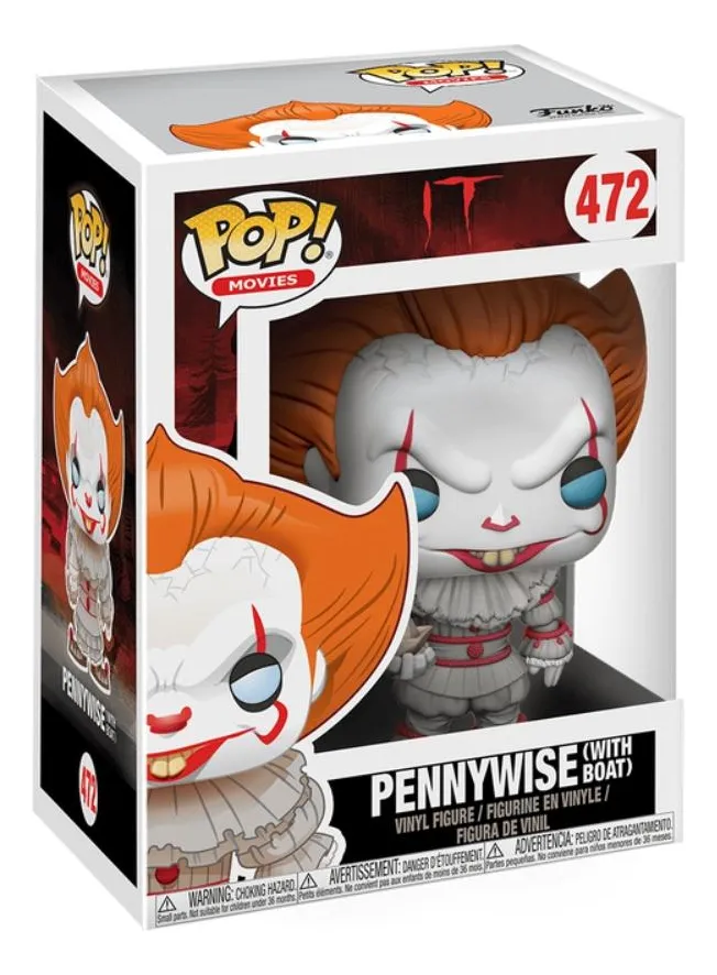 Funko POP! Movies: IT A Coisa - Pennywise com Balão #472