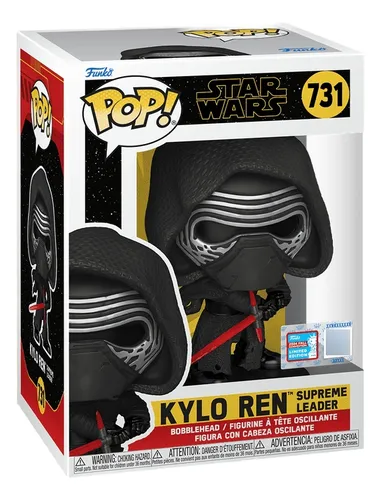 Líder supremo Kylo Ren star wars funko pop