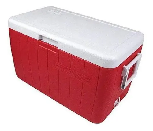 Caixa Térmica 45,4 Litros coleman adventure 63 Latas Parede Dupla Coleman