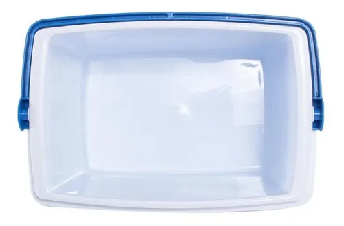 Caixa Térmica Cooler 34 Litros Até 50 Latas C/ Alça Azul Mor