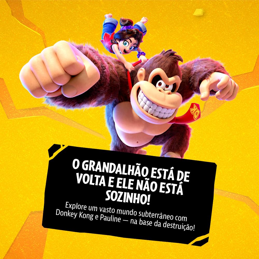 Jogo Donkey Kong Bananza, Nintendo Switch 2