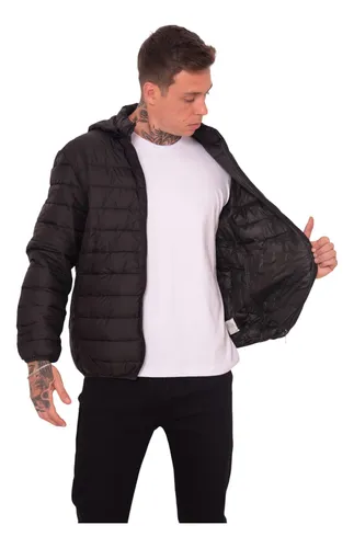 Jaqueta Puffer De Frio Intenso Blusa Impermeável Inverno