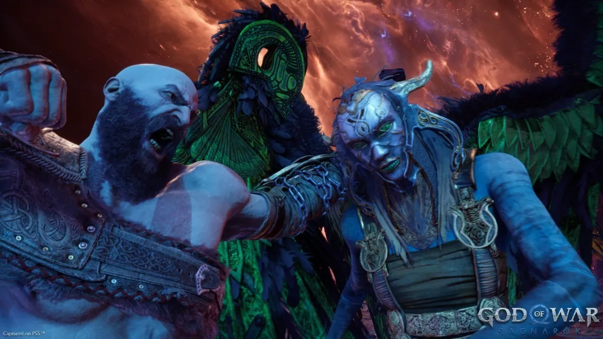 Jogo God of War Ragnarök Standard Edition PS4 Mídia Física