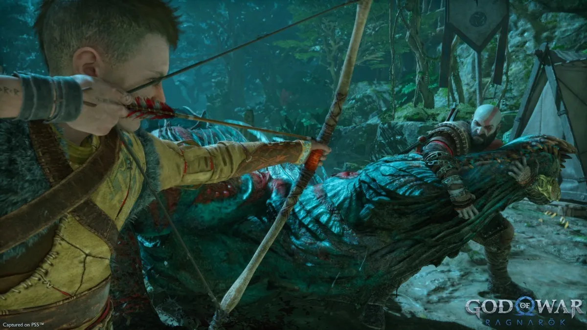Jogo God of War Ragnarök Standard Edition PS4 Mídia Física