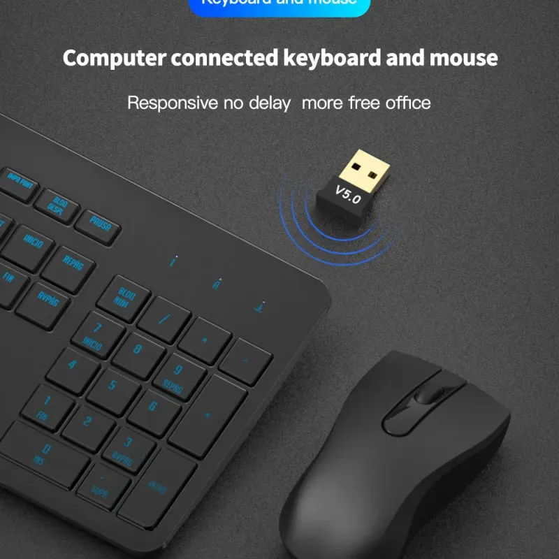 Receptor Usb Bluetooth 5.0 Inv-tech Plug &amp; Play