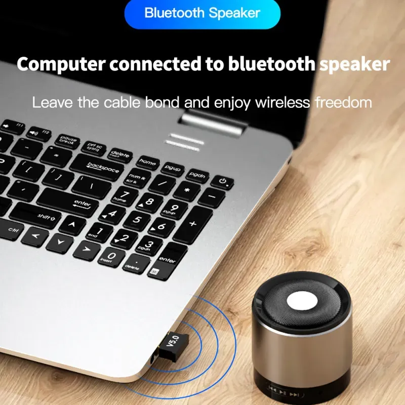 Receptor Usb Bluetooth 5.0 Inv-tech Plug &amp; Play