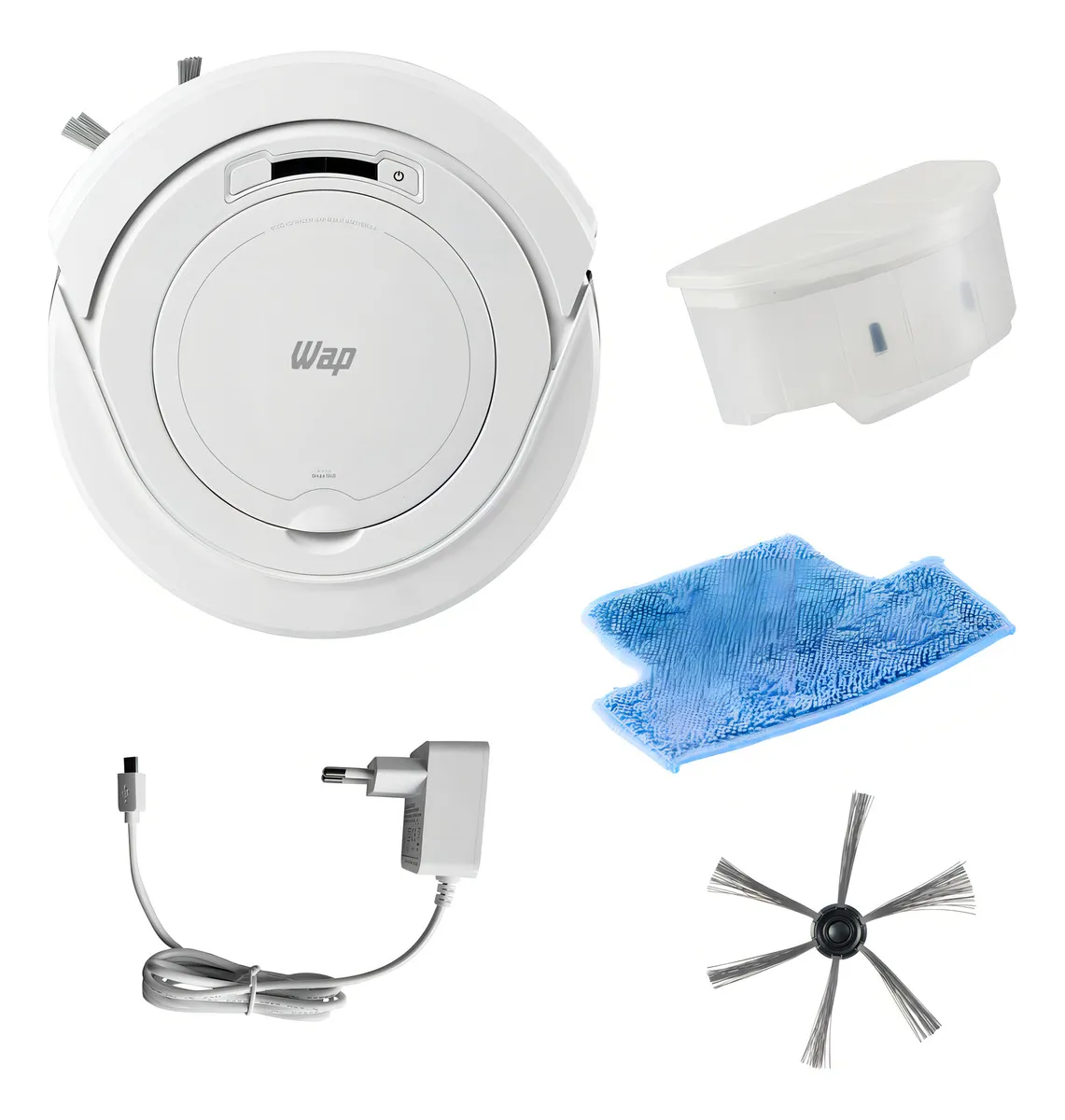 Robô aspirador Robot W90 varre aspira e passa pano 30w Wap