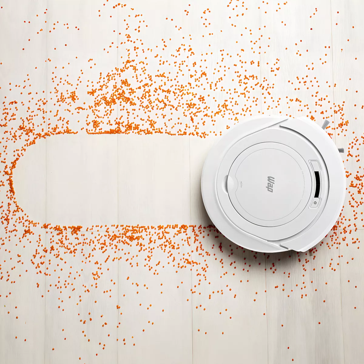 Robô aspirador Robot W90 varre aspira e passa pano 30w Wap