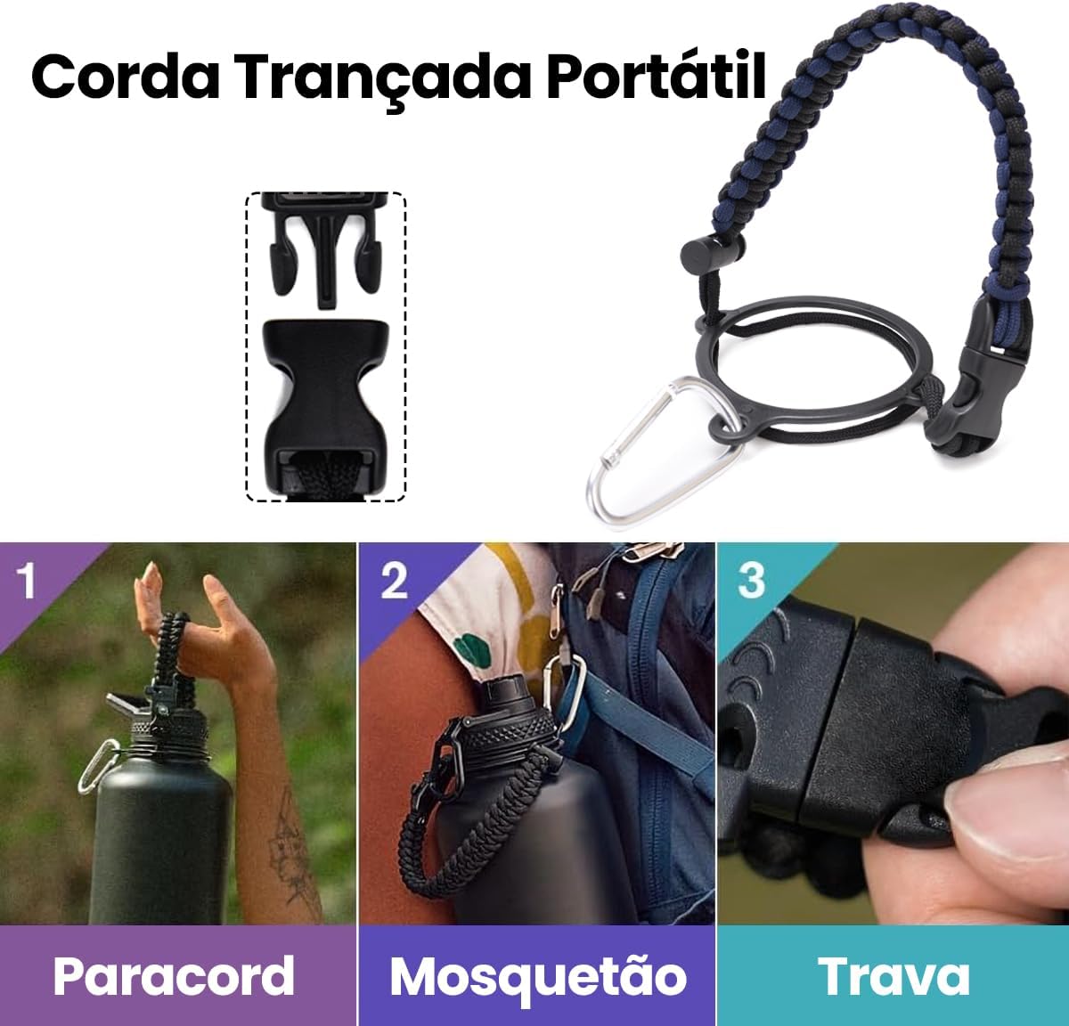Garrafa Térmica Esportiva De Aço Inoxidável Com Isolamento A Vácuo De 1000ML