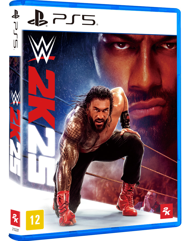 Jogo Luta Ps5 wwe 2k25 Mídia Física E